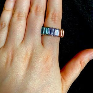 BaubleBar Alidia CZ Ring